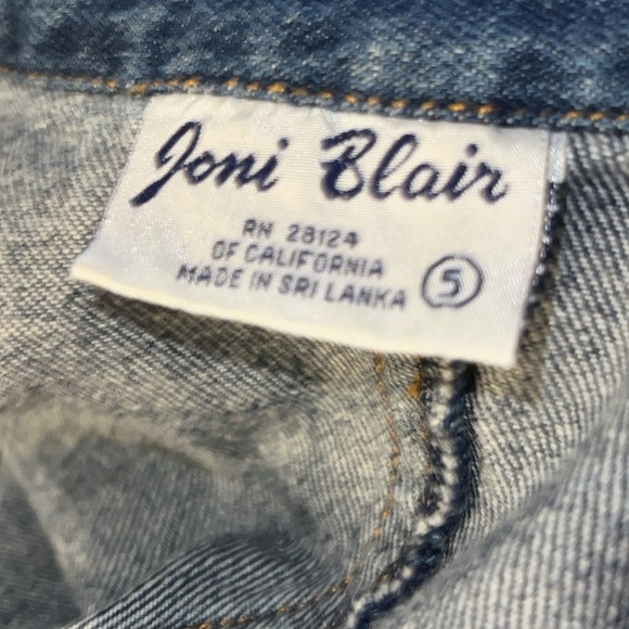 Vintage 90s Y2K Denim Zipper Motorcycle Dress - Picture 14 of 15